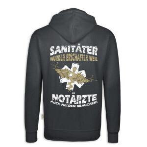 Hoodie - Kapuzenpulli | Sanitäter vs. Notarzt | BACKDRA