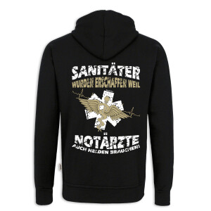 Hoodie - Kapuzenpulli | Sanitäter vs. Notarzt | BACKDRA