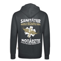 Hoodie - Kapuzenpulli | Sanitäter vs. Notarzt | BACKDRA