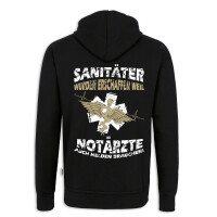 Hoodie - Kapuzenpulli | Sanitäter vs. Notarzt | BACKDRA