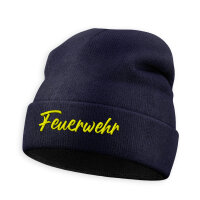 3M Thinsulate Wintermütze bestickt Feuerwehr URBAN Style | BACKDRA