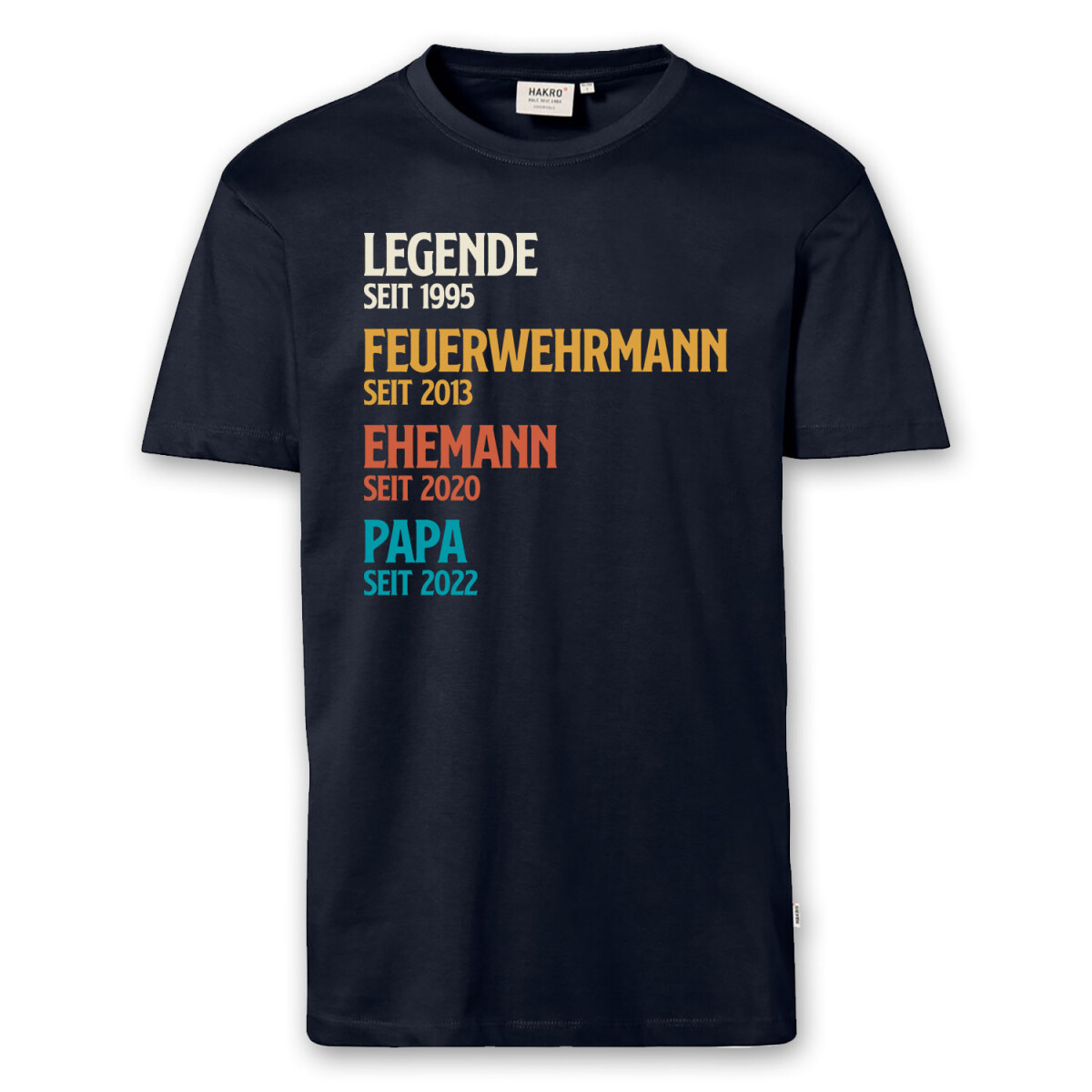 T-Shirt Männer | Legende Feuerwehrmann Ehemann Papa...