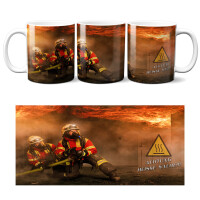 Kaffeetasse - Feuerwehr heisse Sache | BACKDRA