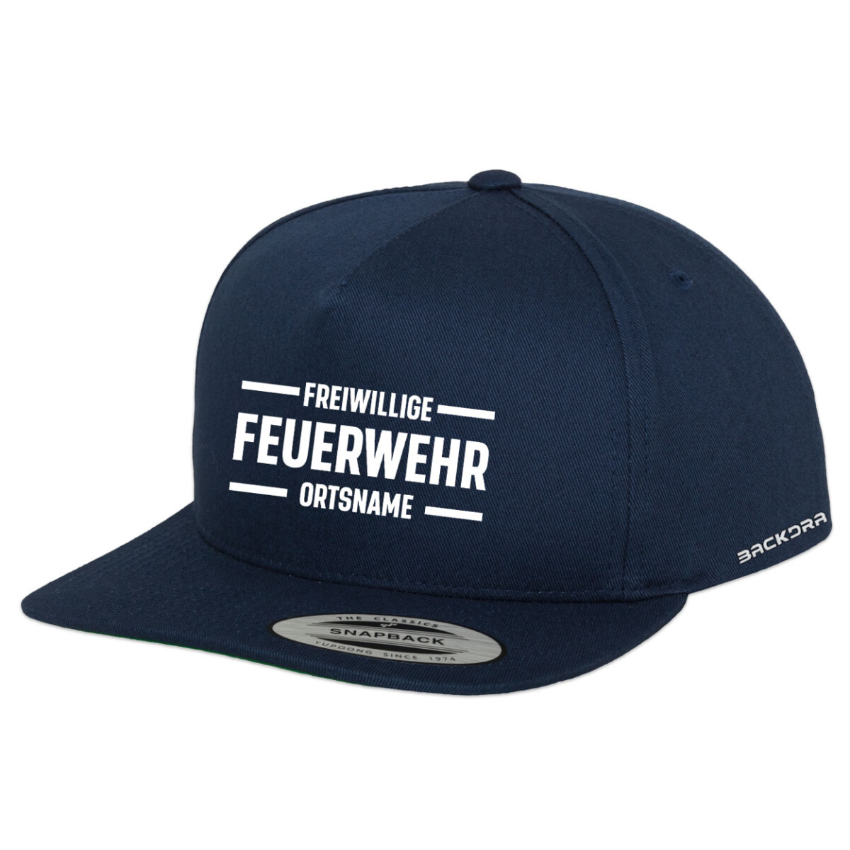 Flexfit Snapback | Feuerwehr mit Ortsname - Modell Aue |...