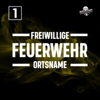 Jogginghose unisex (M+W) | Feuerwehr mit Ortsname - Modell Aue | BACKDRA
