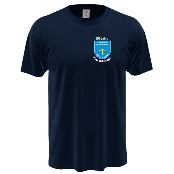 T-Shirt Männer | Feuerwehr Festjubiläum Wappen | BACKDRA