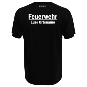 T-Shirt Männer | Feuerwehr Festjubiläum Wappen | BACKDRA
