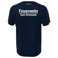 T-Shirt Männer | Feuerwehr Festjubiläum Wappen | BACKDRA