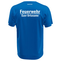 T-Shirt Männer | Feuerwehr Festjubiläum Wappen | BACKDRA