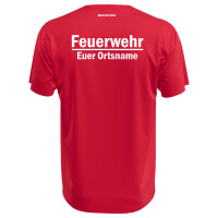 T-Shirt Männer | Feuerwehr Festjubiläum Wappen | BACKDRA