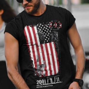 T-Shirt Männer | 343 never forgotten 9/11 | BACKDRA