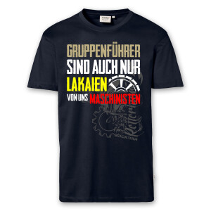 T-Shirt Männer | Gruppenführer Lakaien Maschinisten | BACKDRA