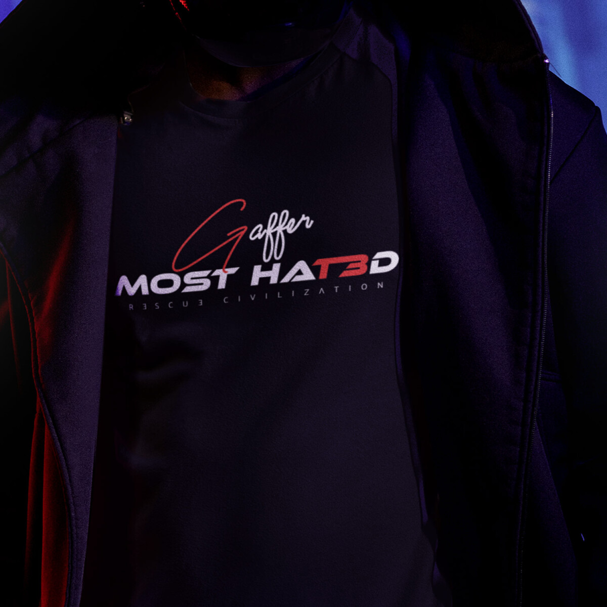 T-Shirt Männer | Gaffer most hated GT3 | BACKDRA