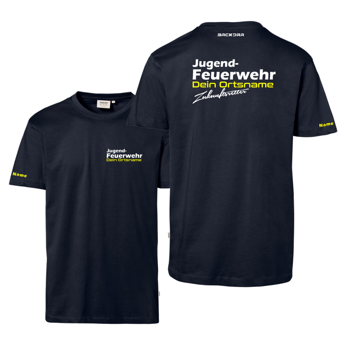 T-Shirt Männer | HAKRO 292 | Jugendfeuerwehr mit...