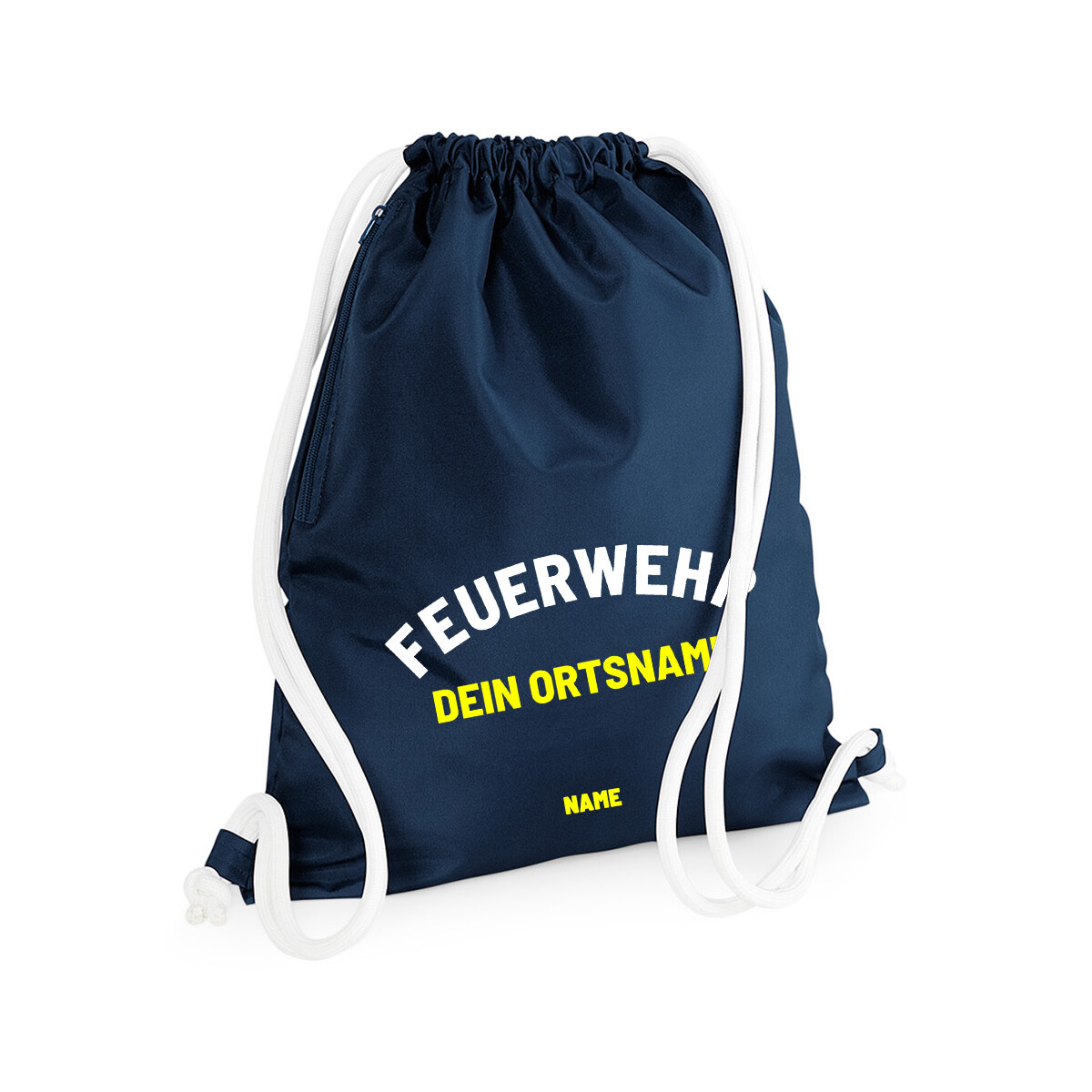 Turnbeutel | Gymbag | Feuerwehr mit Ortsname Modell...