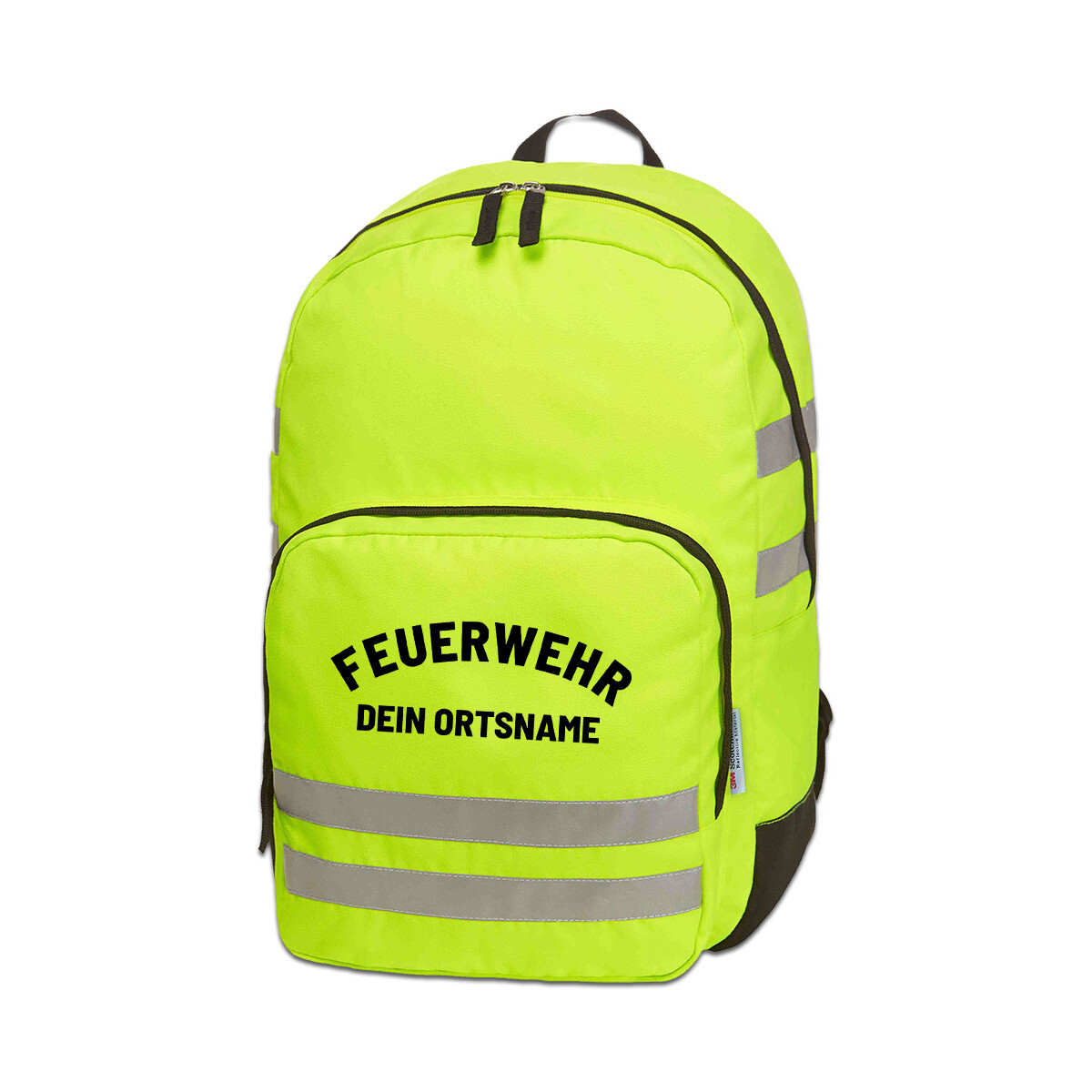 Reflective Rucksack | Feuerwehr mit Ortsname Modell...