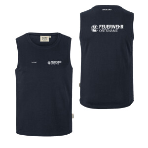 Tank Top Männer | HAKRO 259 | Feuerwehr mit Ortsname...