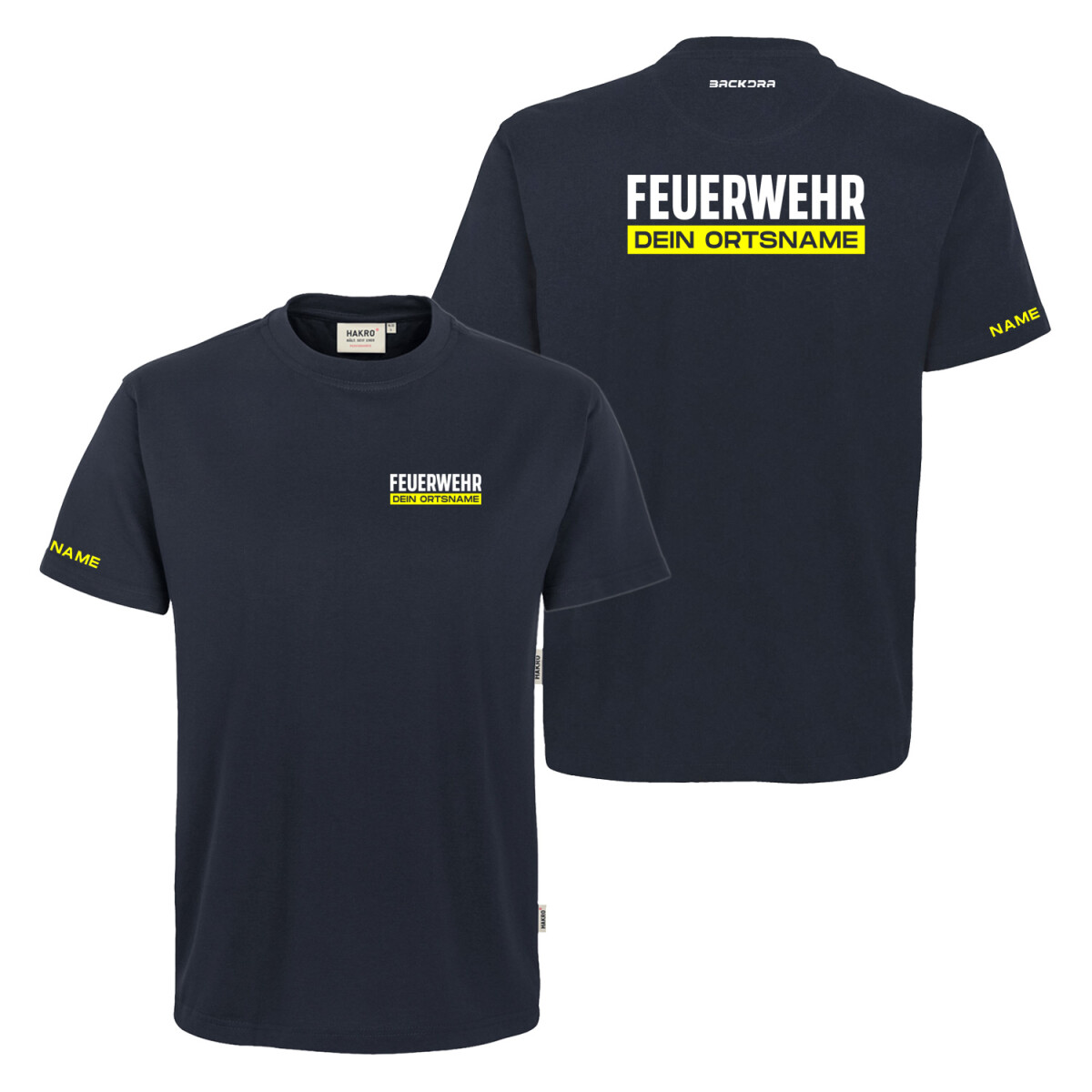 T-Shirt Männer Mikralinar | HAKRO 281 | Feuerwehr...