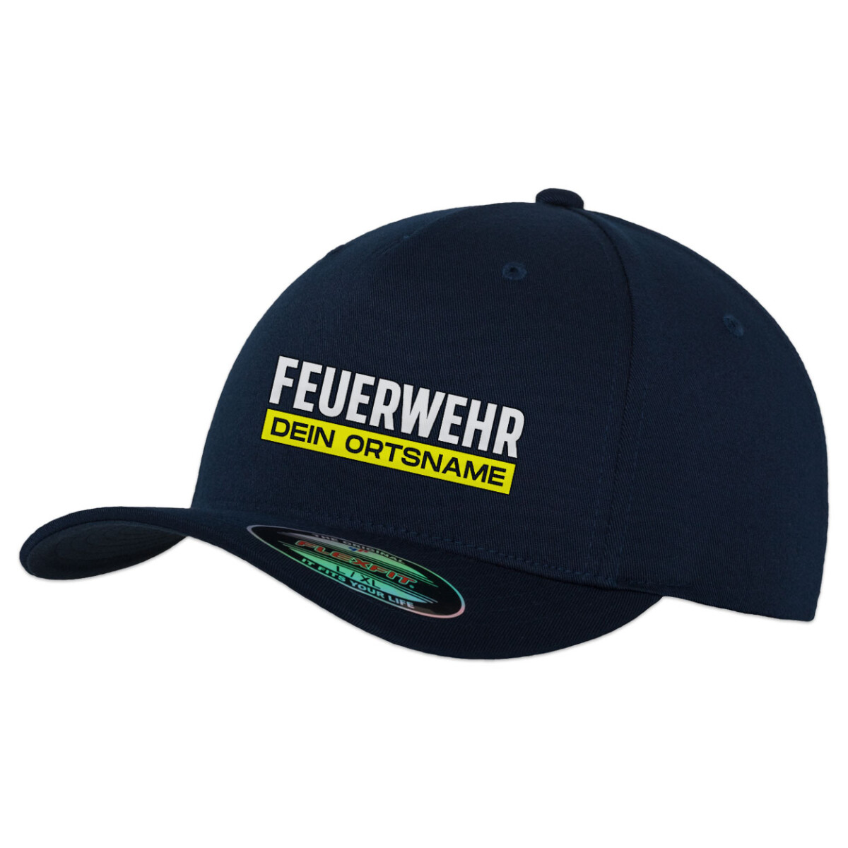 Flexfit Basecap | Feuerwehr mit Ortsname Modell...