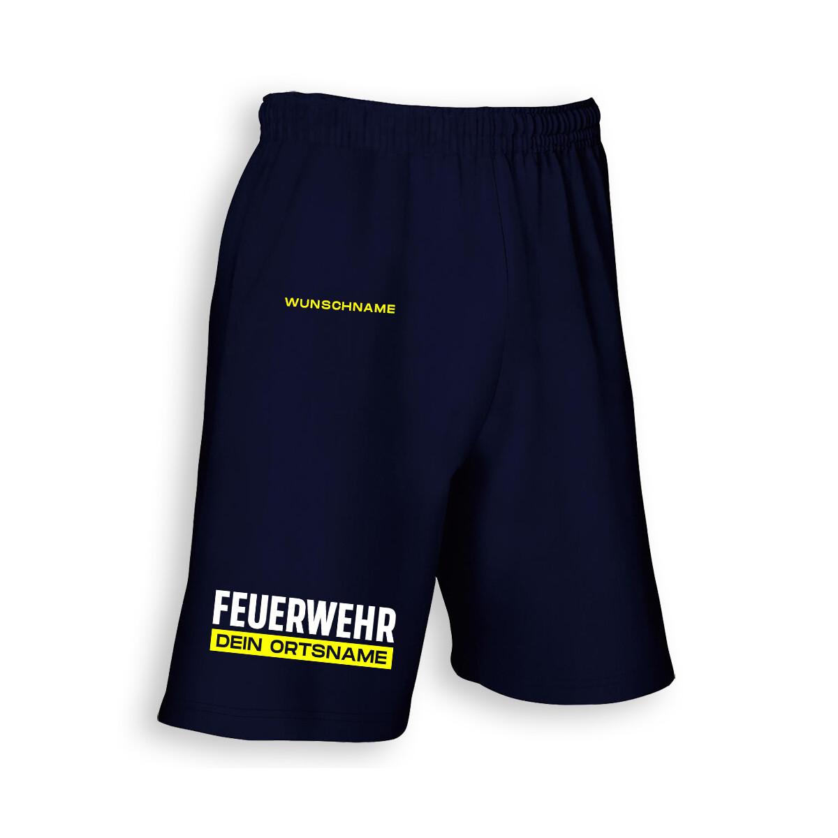 Shorts unisex (M+W) |  Feuerwehr mit Ortsname Modell...