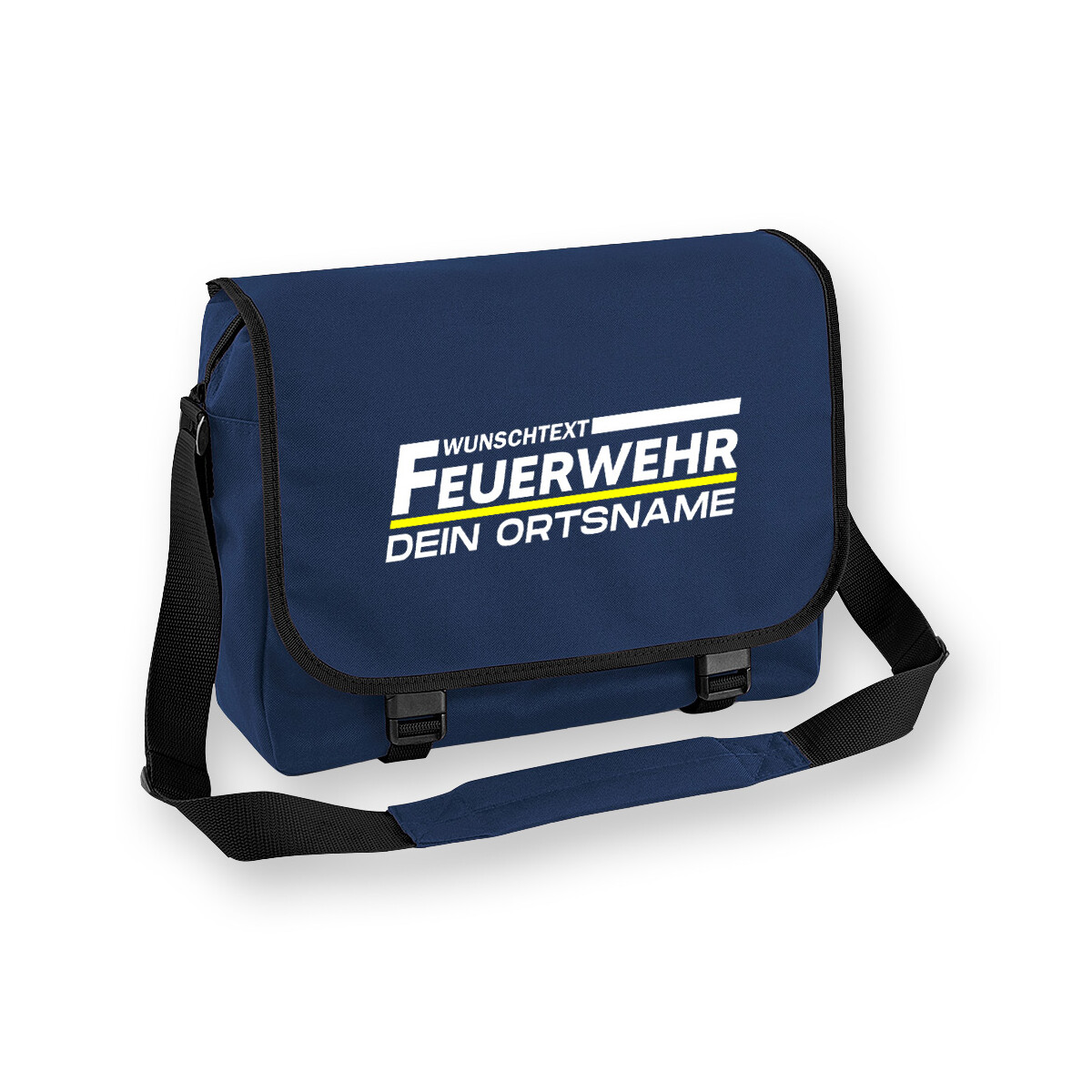 RESQCASE | Messenger-Tasche | Feuerwehr mit Ortsname...