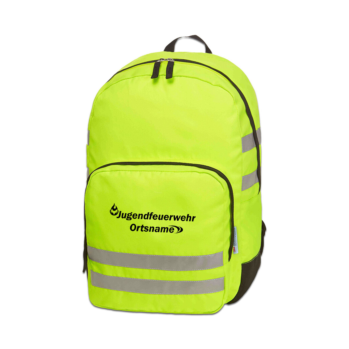 Reflective Rucksack | Jugendfeuerwehr mit Ortsname Modell...