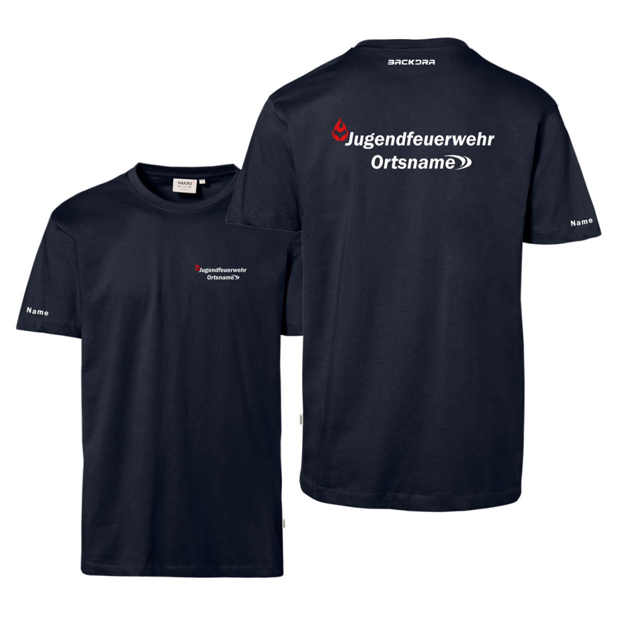 T-Shirt Männer | HAKRO 292 | Jugendfeuerwehr mit...