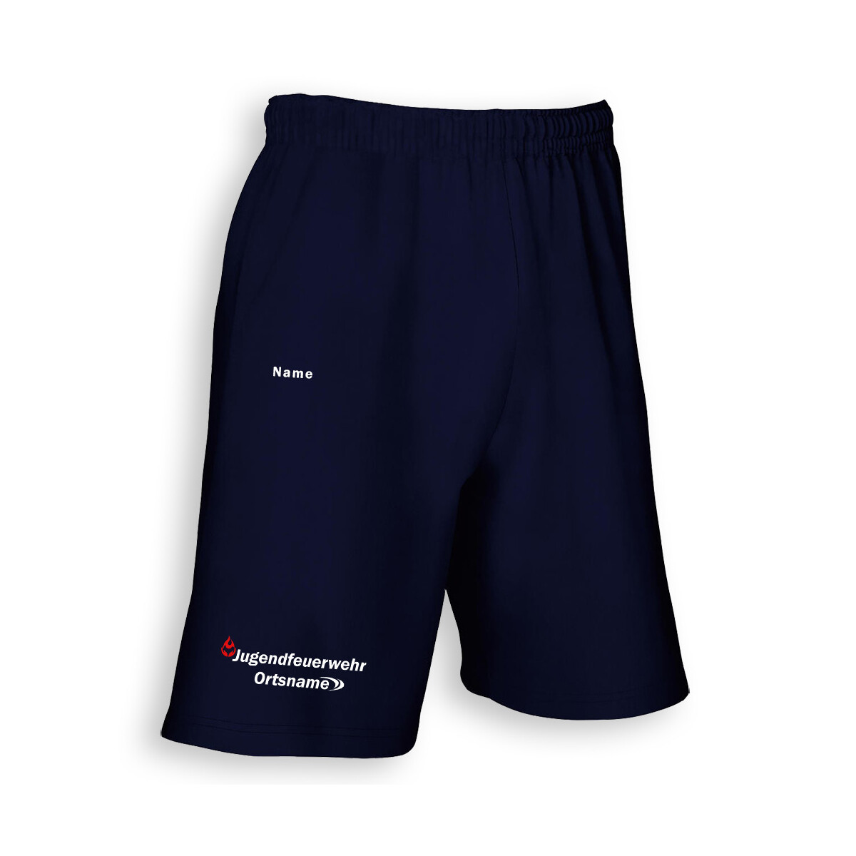 Shorts unisex (M+W) | Jugendfeuerwehr mit Ortsname Modell...