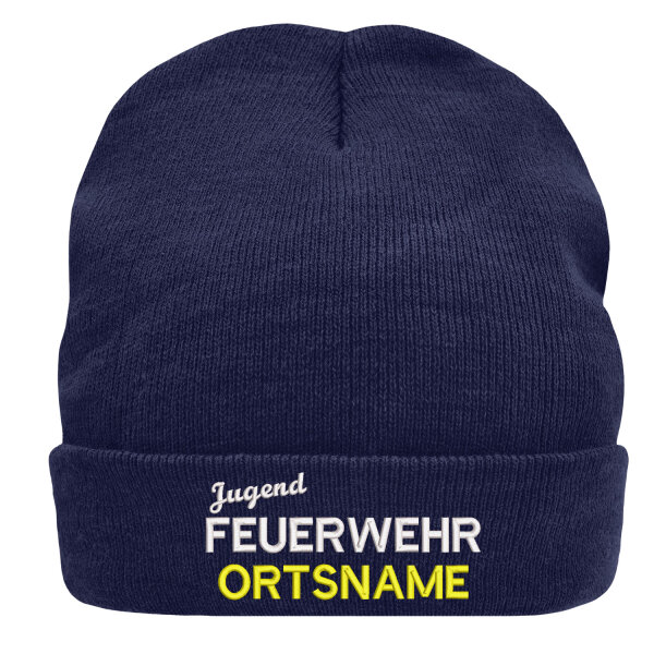 3M Thinsulate Team-Wintermütze 5 Farben  bestickt Jugend/Kinderfeuerwehr und Ortsname | BACKDRA