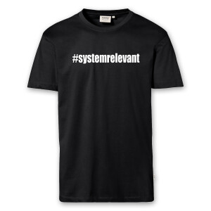 T-Shirt Männer | systemrelevant | BACKDRA
