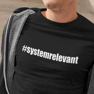 T-Shirt Männer | systemrelevant | BACKDRA