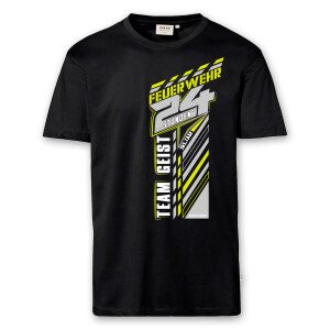 T-Shirt Männer | Feuerwehr Teamgeist 24 Stunden | BACKDRA