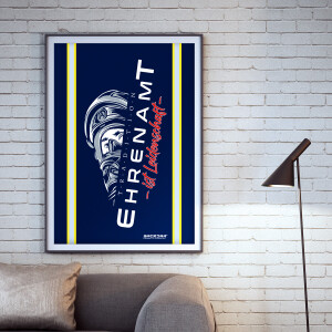A1 Poster | Feuerwehr Ehrenamt Tradition | BACKDRA
