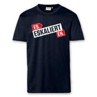 T-Shirt Männer | Fun Shirt es eskaliert eh | BACKDRA