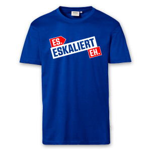 T-Shirt Männer | Fun Shirt es eskaliert eh | BACKDRA