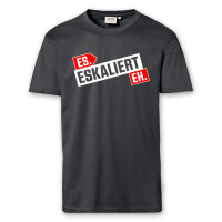 T-Shirt Männer | Fun Shirt es eskaliert eh | BACKDRA