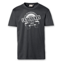 T-Shirt Männer | Fun Shirt Geburtstag gereift zur Perfektion Jahr eingeben | BACKDRA