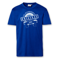 T-Shirt Männer | Fun Shirt Geburtstag gereift zur Perfektion Jahr eingeben | BACKDRA