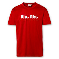 T-Shirt Männer | Fun Shirt bla bla bla | BACKDRA