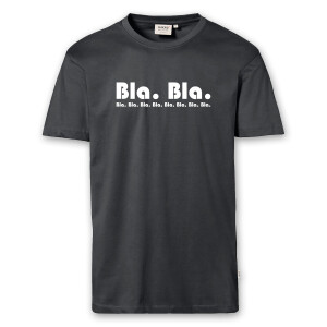 T-Shirt Männer | Fun Shirt bla bla bla | BACKDRA