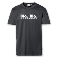 T-Shirt Männer | Fun Shirt bla bla bla | BACKDRA