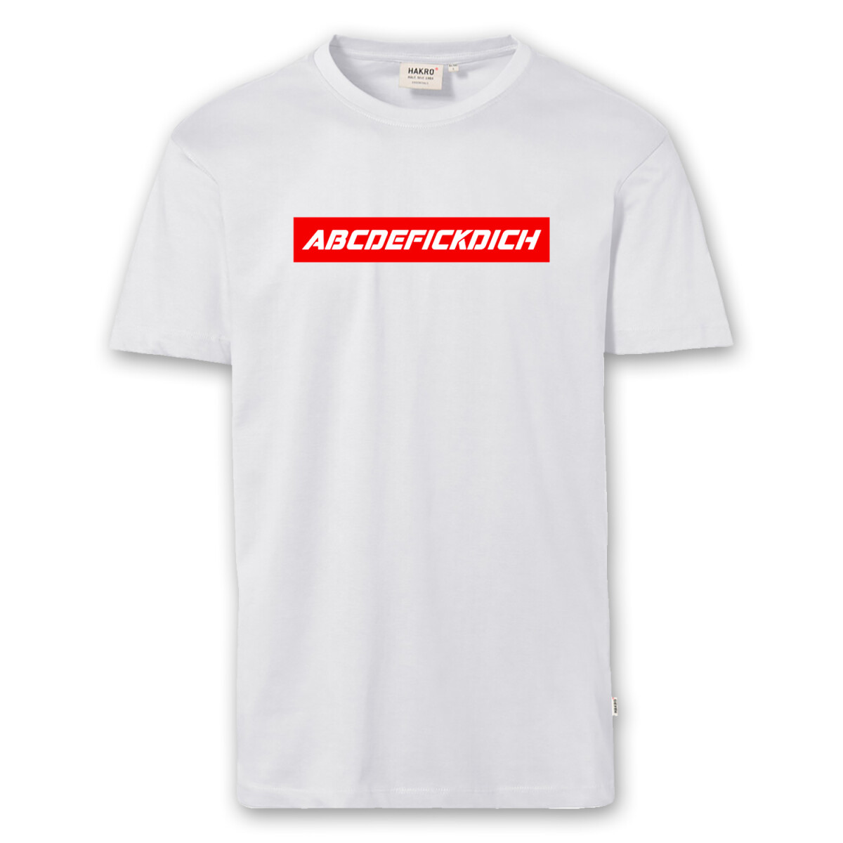 T-Shirt Männer | Fun Shirt ABCDEFICKDICH | BACKDRA