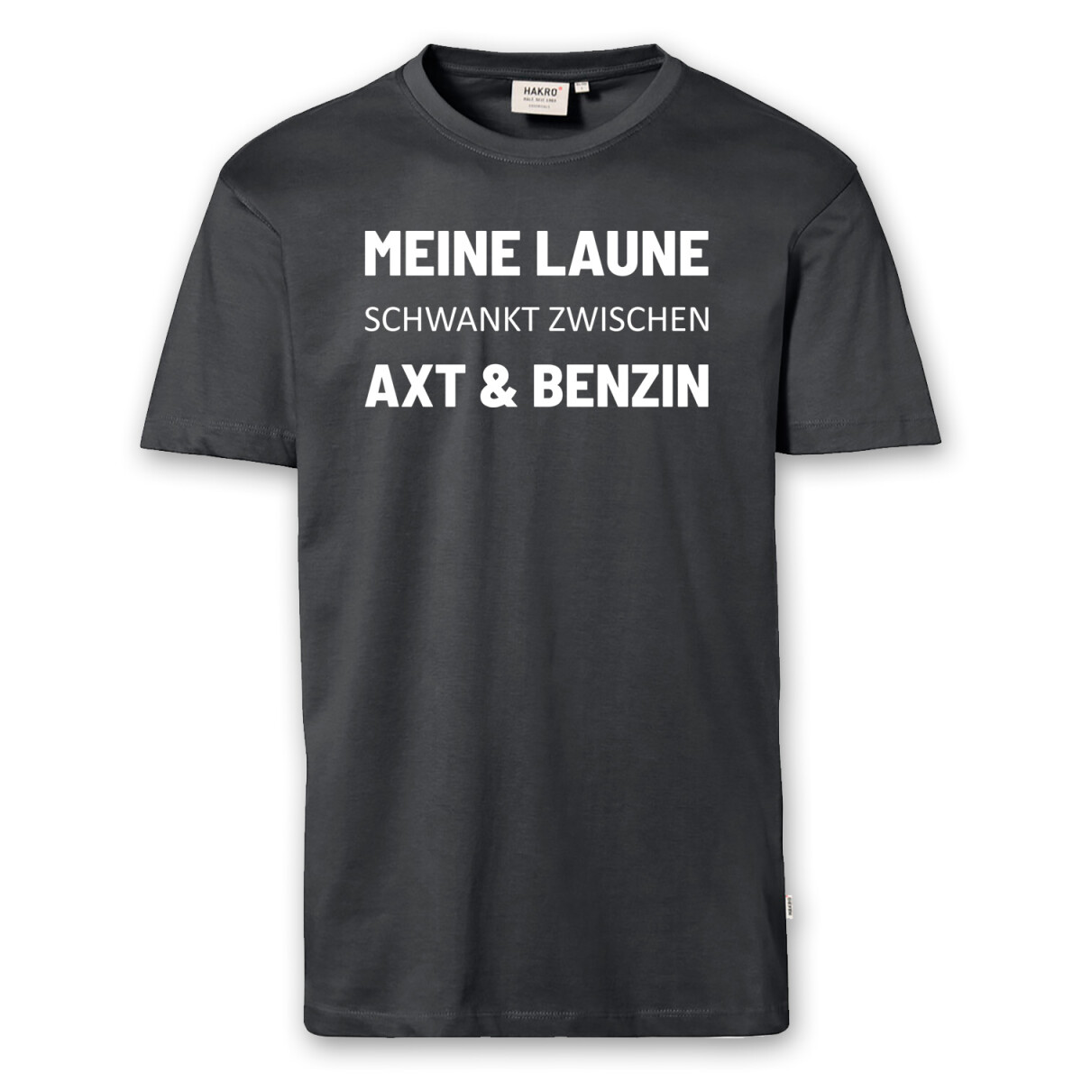 T-Shirt Männer | Fun Shirt meine Laune schwankt...