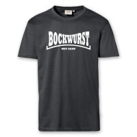 T-Shirt Männer | Fun Shirt Bockwurst mit Senf | BACKDRA