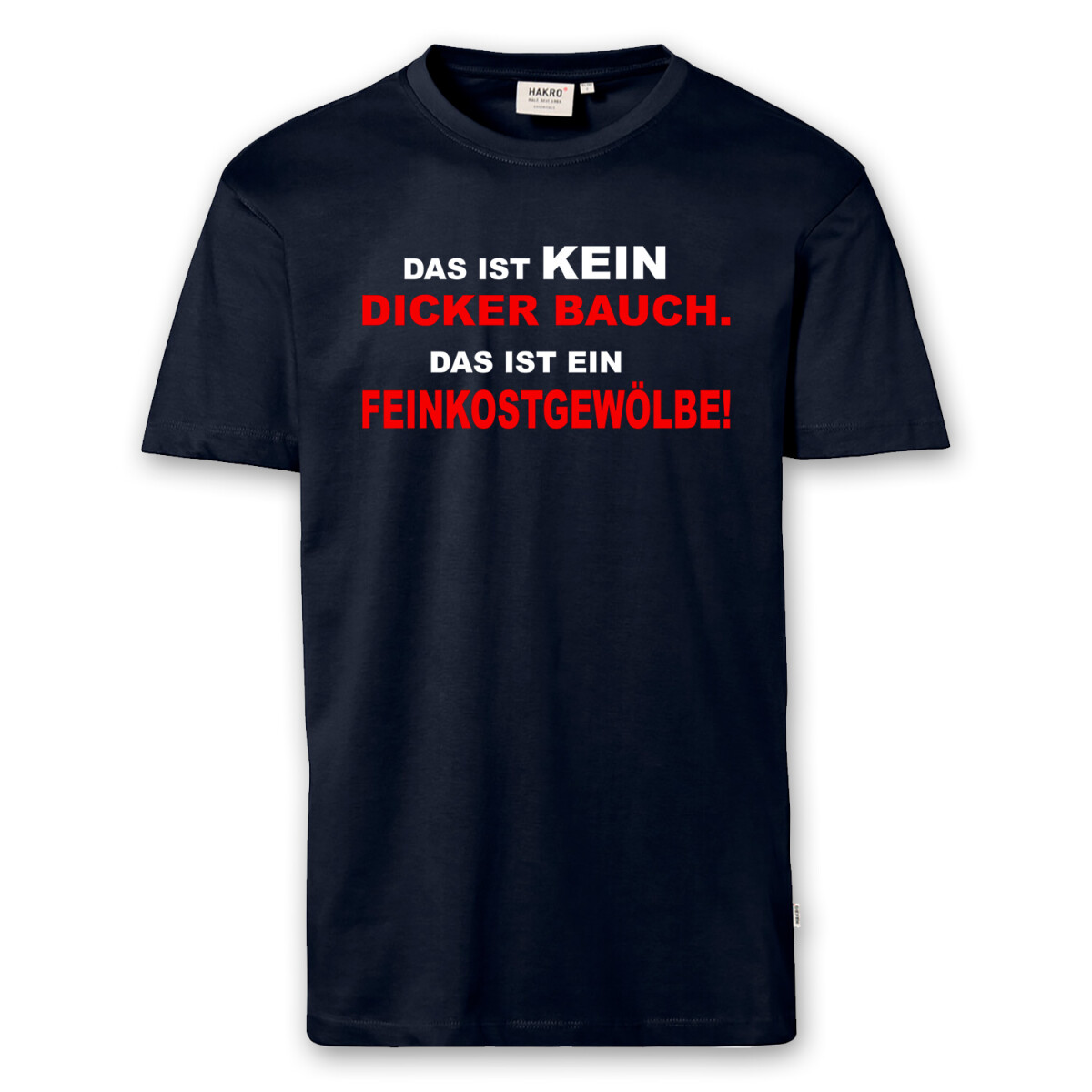 T-Shirt Männer | Fun Shirt kein dicker Bauch -...