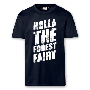T-Shirt Männer | Fun Shirt  Denglisch Holla the forest fairy | BACKDRA