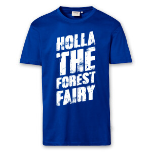 T-Shirt Männer | Fun Shirt  Denglisch Holla the forest fairy | BACKDRA