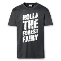 T-Shirt Männer | Fun Shirt  Denglisch Holla the forest fairy | BACKDRA