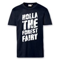 T-Shirt Männer | Fun Shirt  Denglisch Holla the forest fairy | BACKDRA