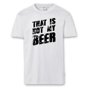 T-Shirt Männer | Fun Shirt  Denglisch That is not my beer | BACKDRA